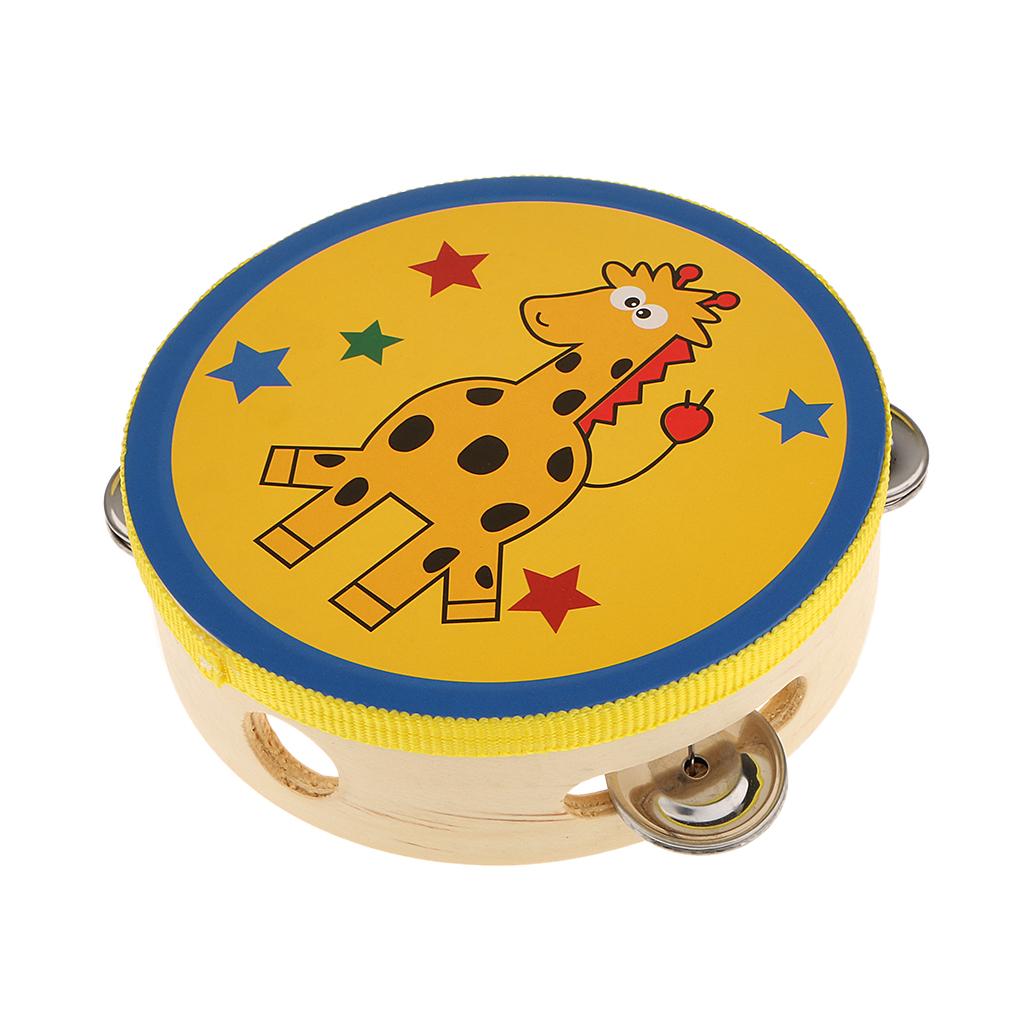 Musical Instrument Tambourine - Tamborin Kayu Kecil, Alat Musik Perkusi