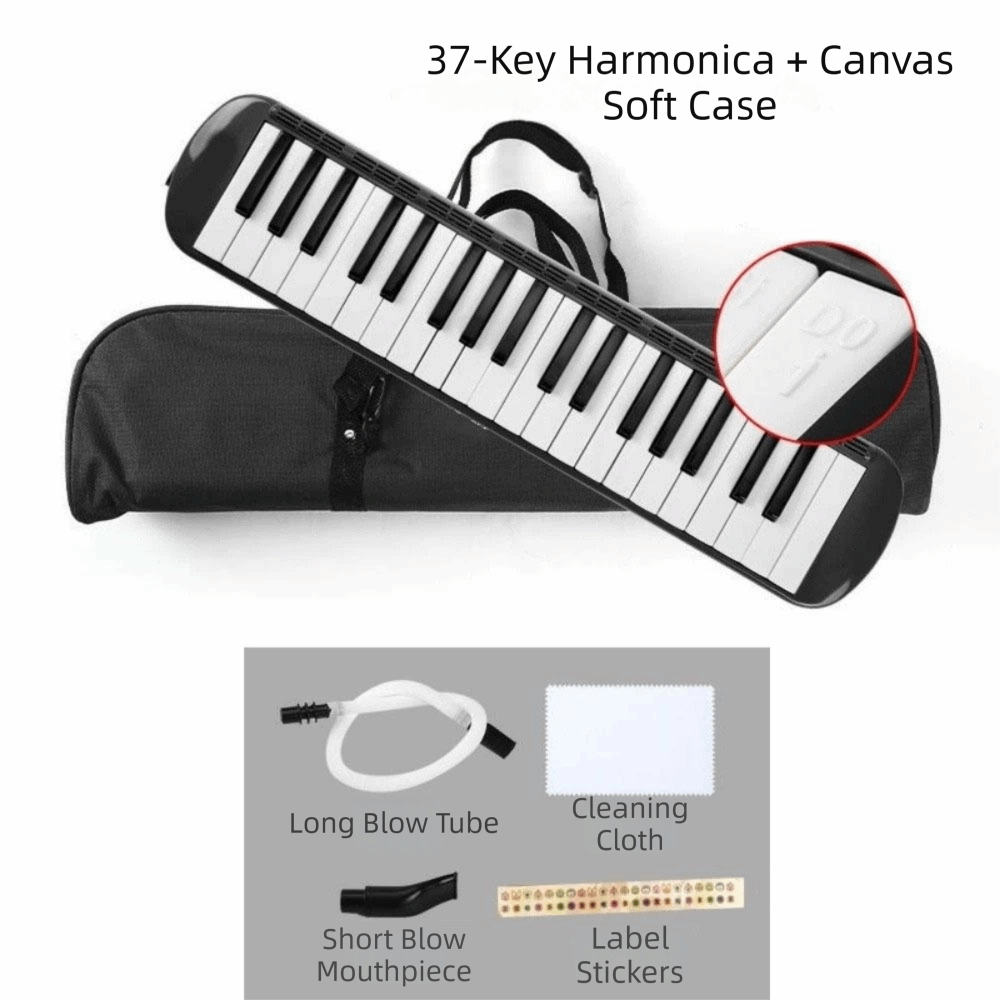 Musical Instrument Melodica - 37 Kunci Instrumen Melodica Berlapis Lembut