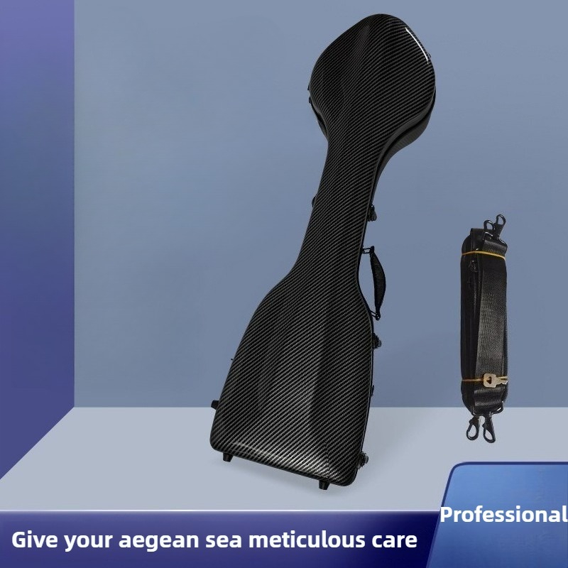 Musical Instrument Fiddle - Kotak Biola Kepala Kuda Profesional, Kotak