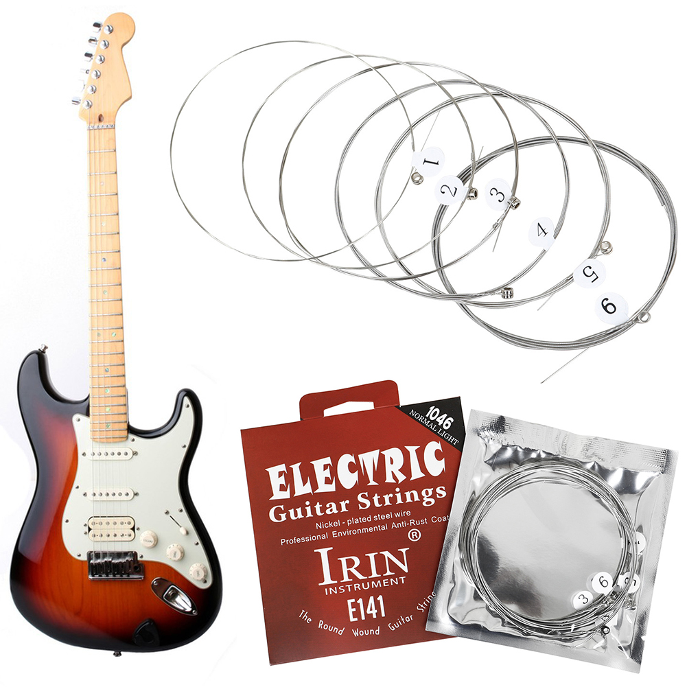 Musical Instrument Set - Set Senar Gitar Elektrik Logam, Senar