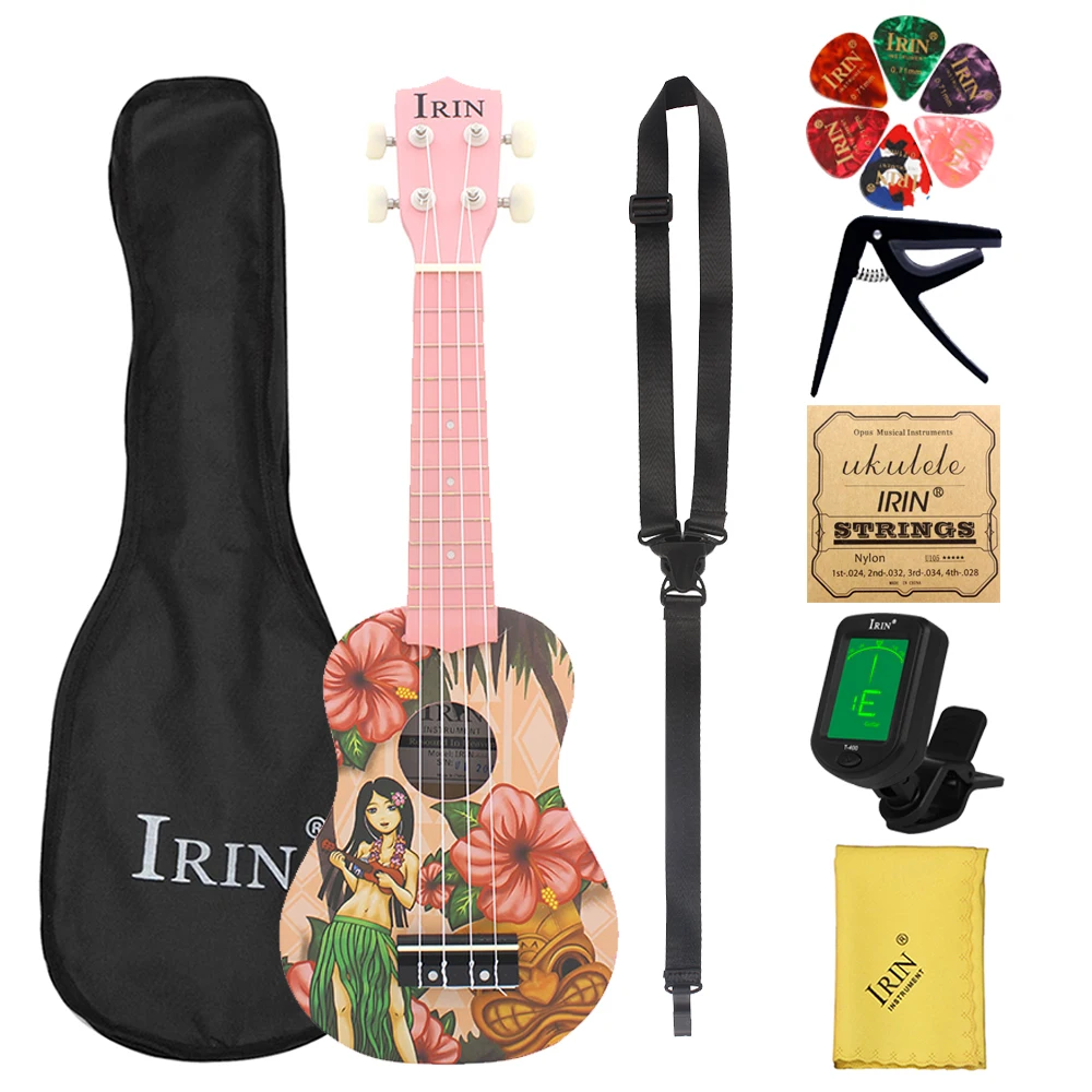 Musical Instrument Hawaiian - IRIN Ukulele 21 inci instrumen musik