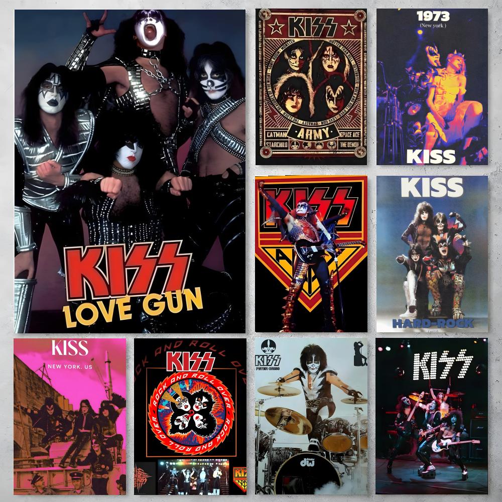 Musical Instrument Poster - Poster K-Kiss Kraft Rock Band-S Poster