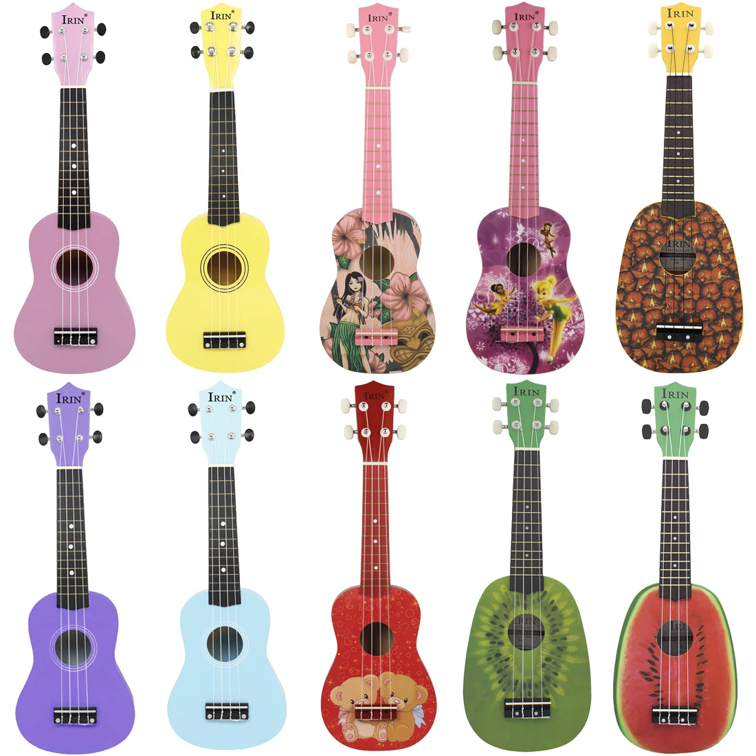 Musical Instrument Hawaiian - IRIN Ukulele gitar Hawaii 21 inci,
