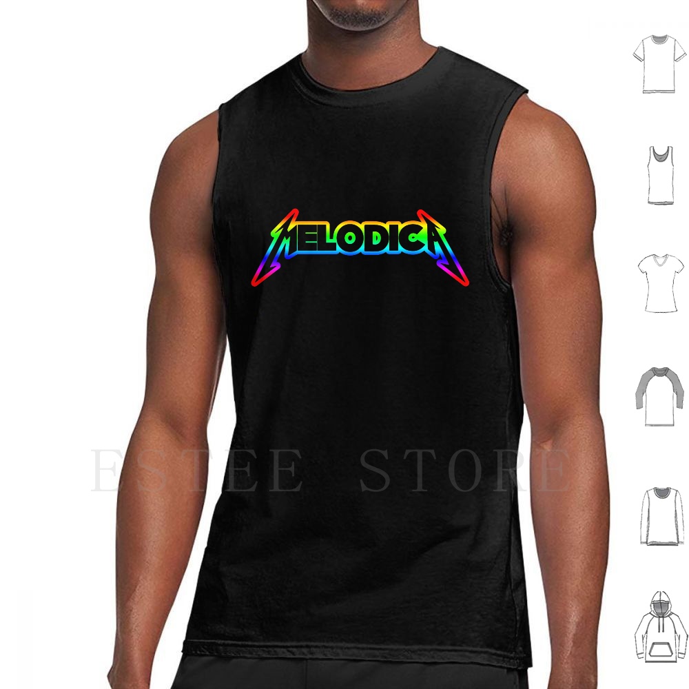 Musical Instrument Melodica - Rompi Tank Top Melodica Pelangi Melodica