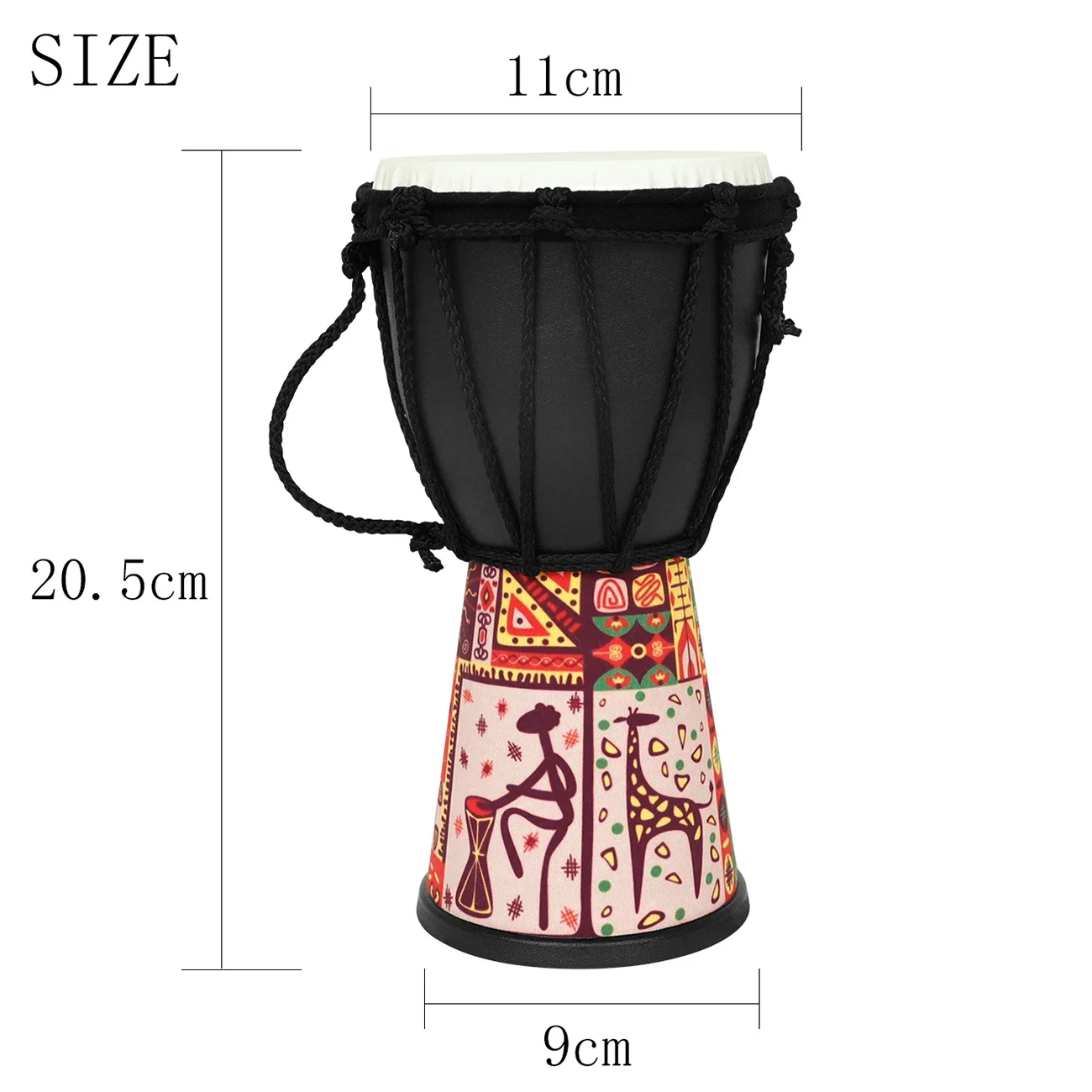 Drum Afrika 4 Inci Buatan Tang - Musical Instrument All ulasan dan harga