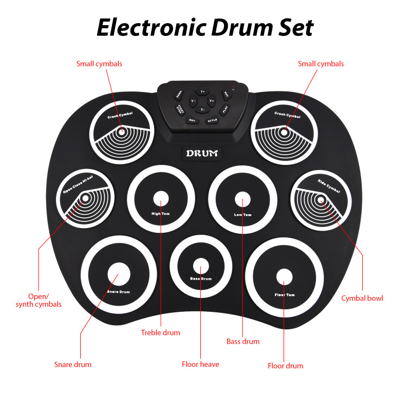 Set Drum elektronik Hand-rolle - Djembe Hand Drum ulasan dan harga