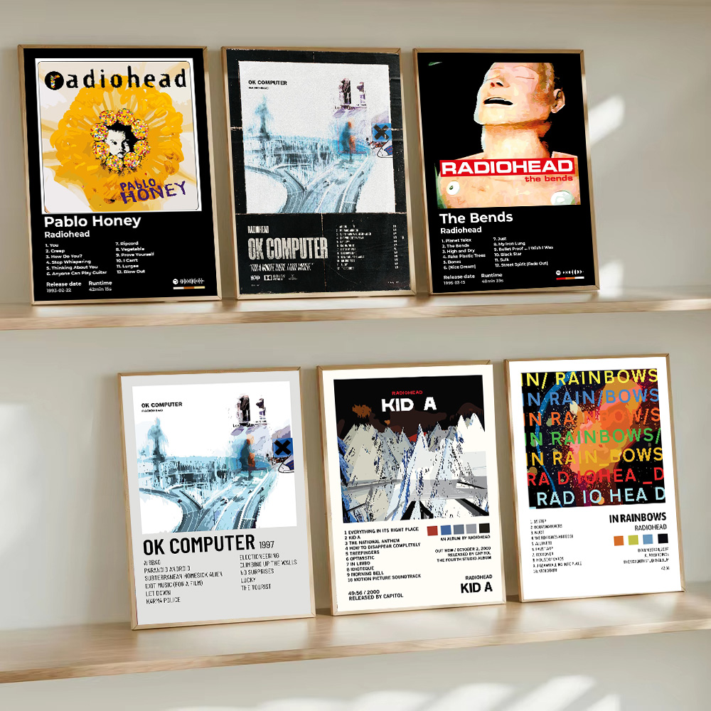 Poster Band Penyanyi R-radiohe - Musical Instrument Poster ulasan dan harga