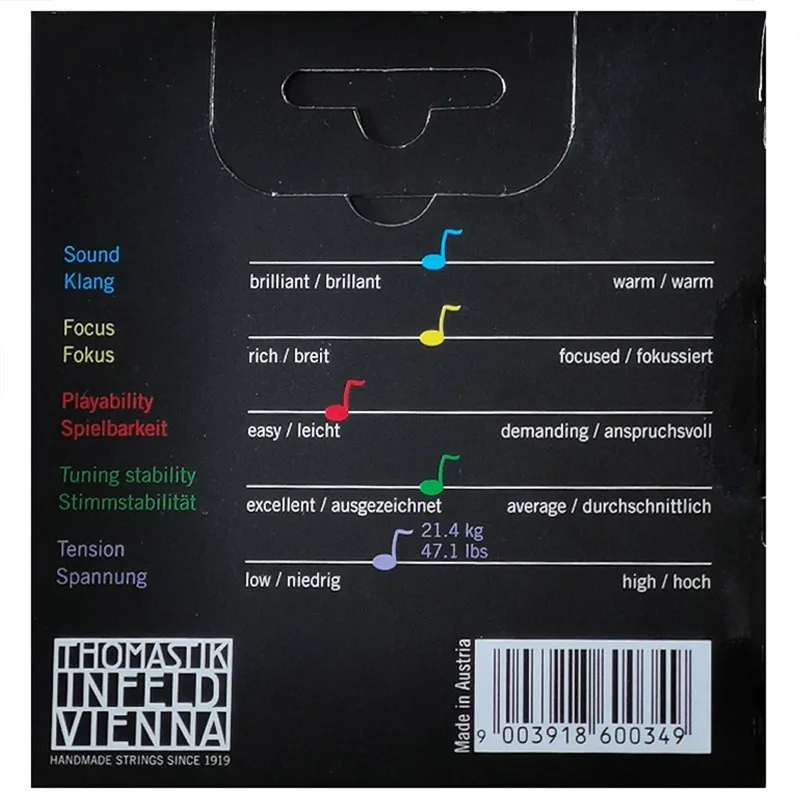 Senar Biola Thomastik Dominant - Musical Instrument Cello ulasan dan harga