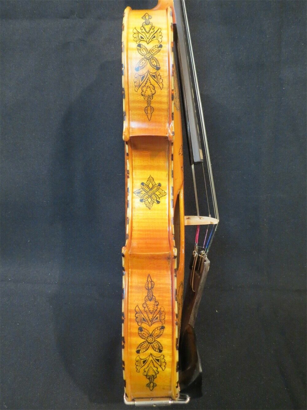 4/4 Hardanger Fiddle Replika B - Musical Instrument Fiddle ulasan dan harga