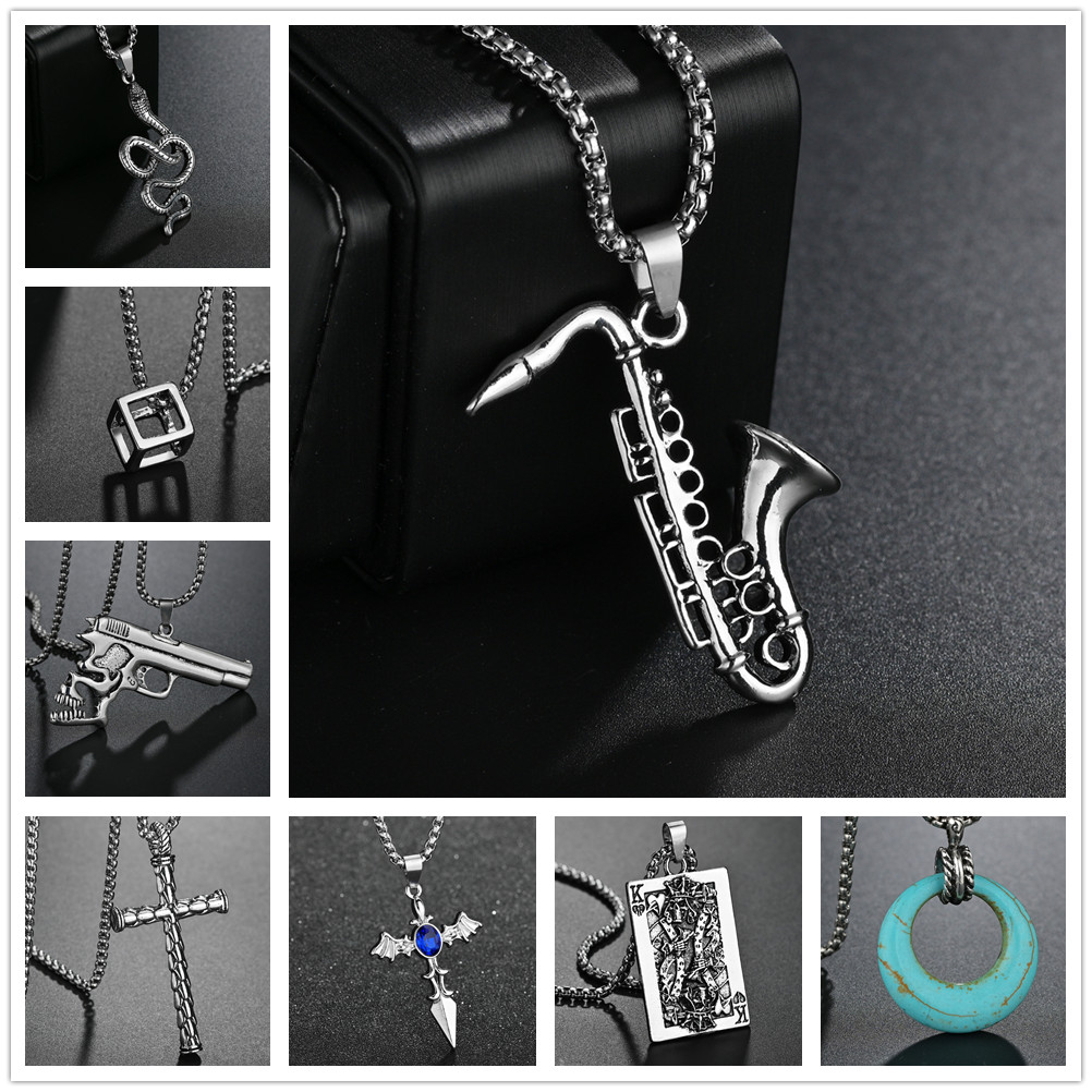 Klasik Saksofon Pria Kalung Ra - Musical Instrument All ulasan dan harga