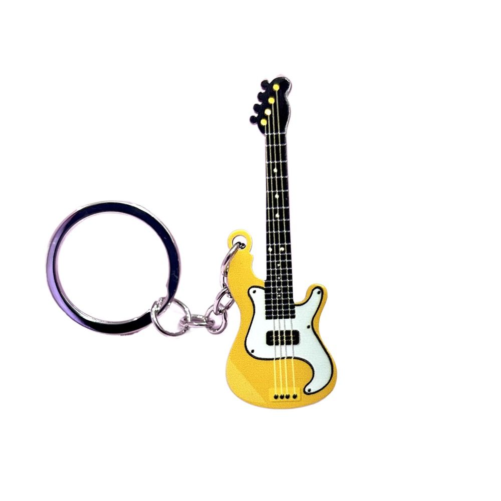 Gantungan Kunci Gitar Hip Hop  - Musical Instrument All ulasan dan harga