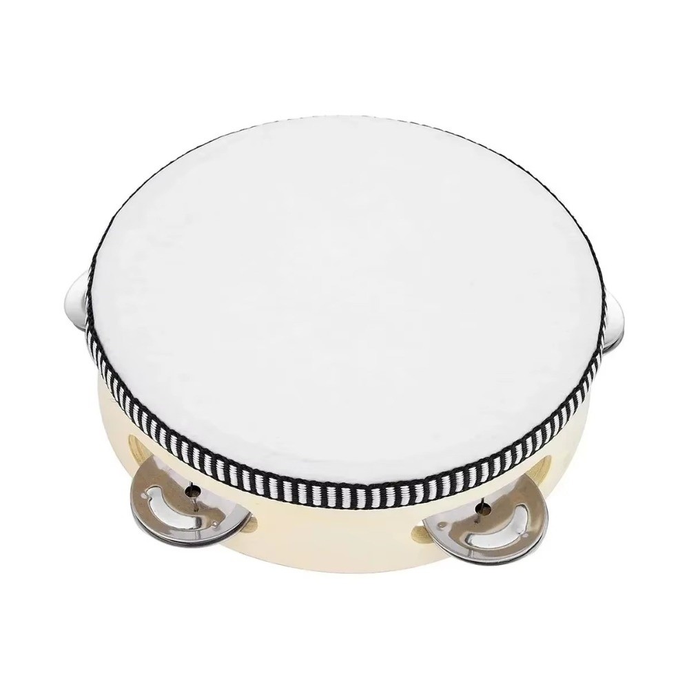 Drum Genggam Logam 4/6/8/10 In - Musical Instrument Tambourine ulasan dan harga