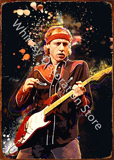Band Rock penyanyi gitar Retro - Musical Instrument Poster ulasan dan harga