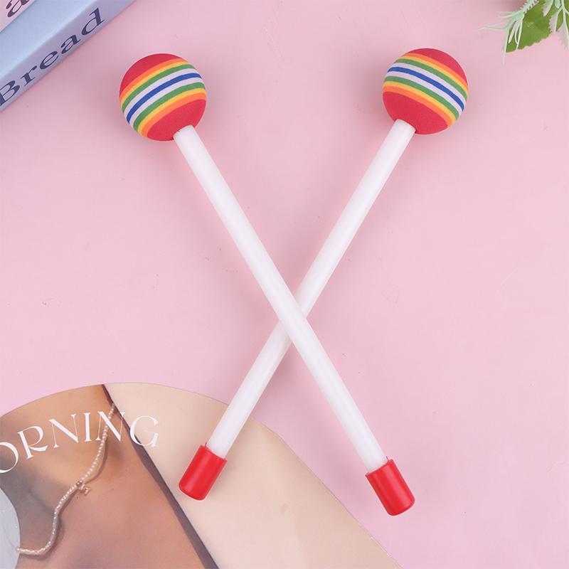2 Buah Stik Drum Bulat Felt Ma - Djembe Hand Drum ulasan dan harga