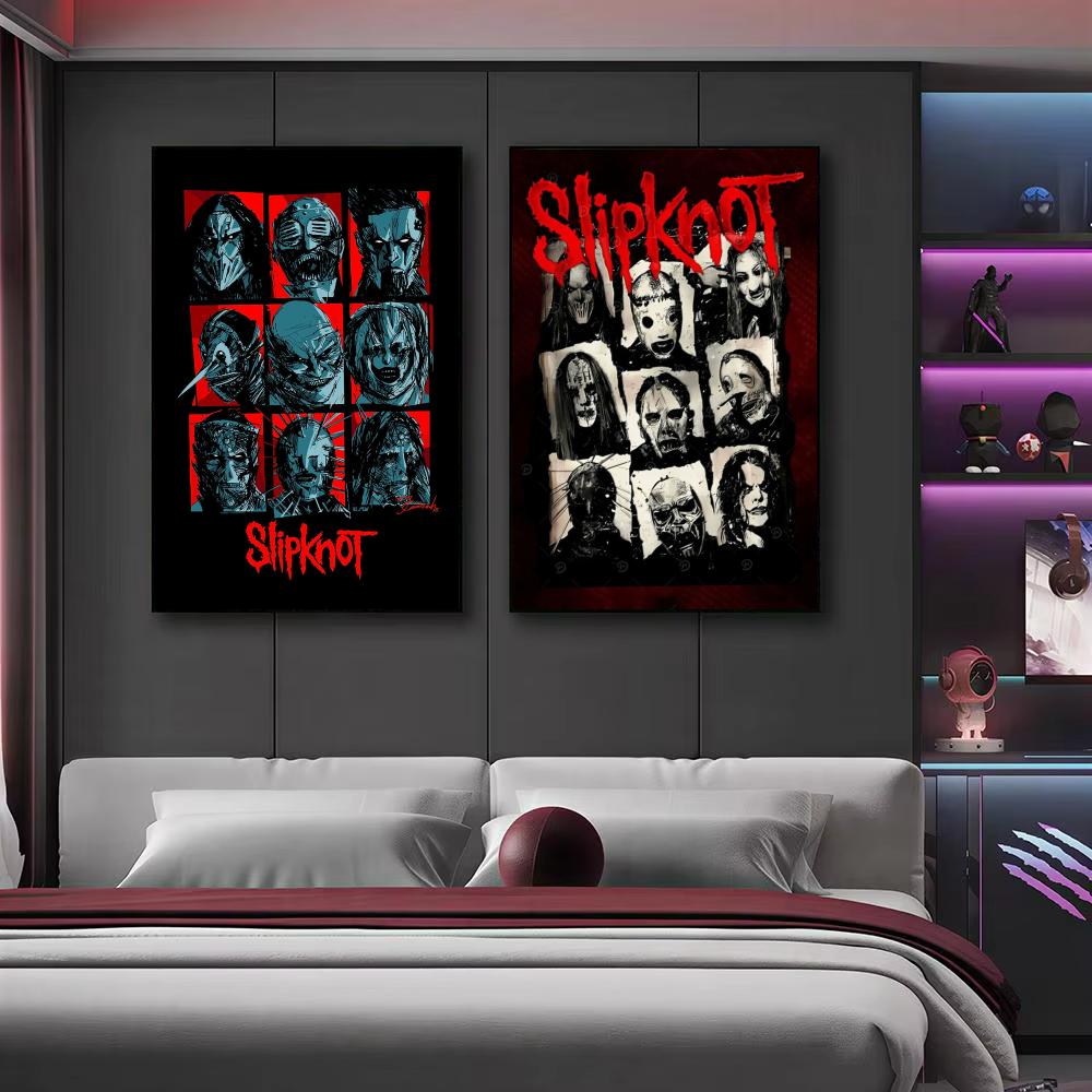 Poster Rock Band S-Slipknot Po - Musical Instrument Poster ulasan dan harga
