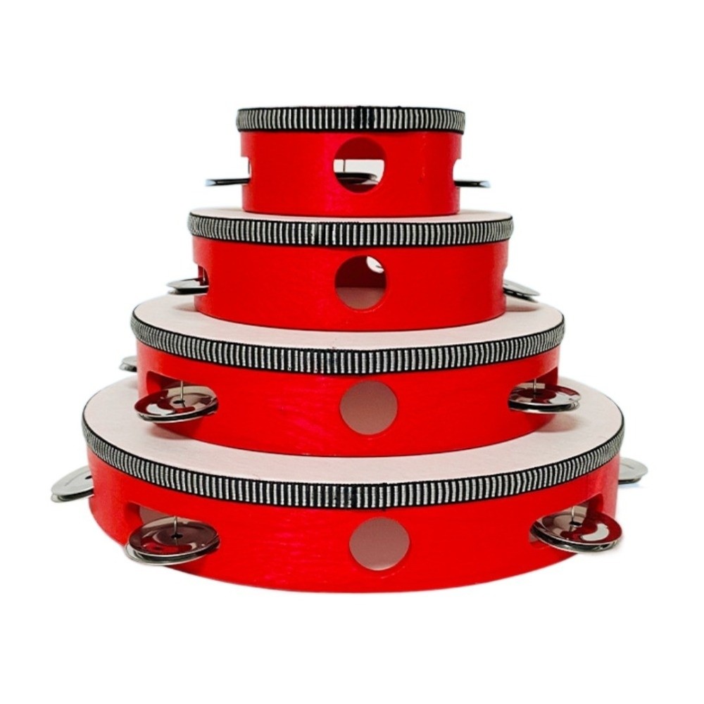 Drum Genggam Logam 4/6/8/10 In - Musical Instrument Tambourine ulasan dan harga