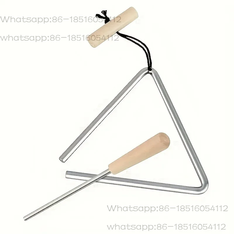 1 buah Set Instrumen Segitiga  - Triangle Beater Music ulasan dan harga