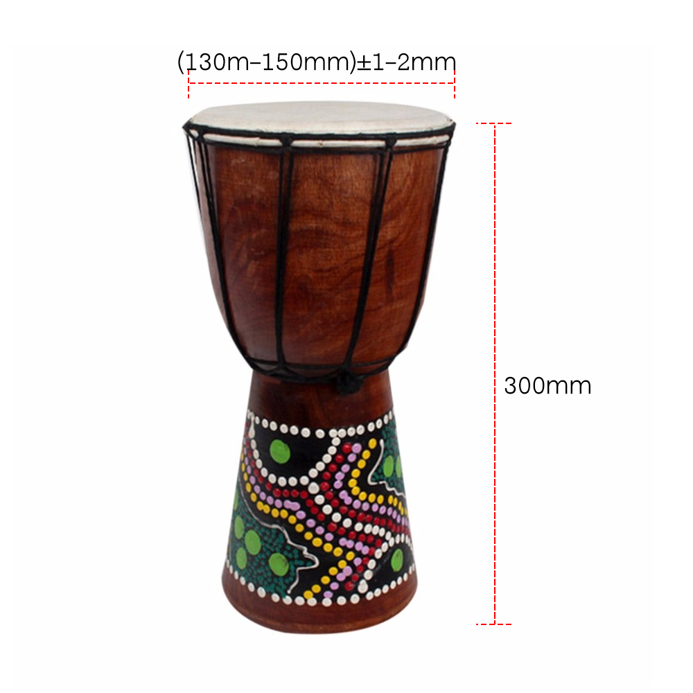 Drum Djembe Afrika 6 inci, ins - Djembe Hand Drum ulasan dan harga