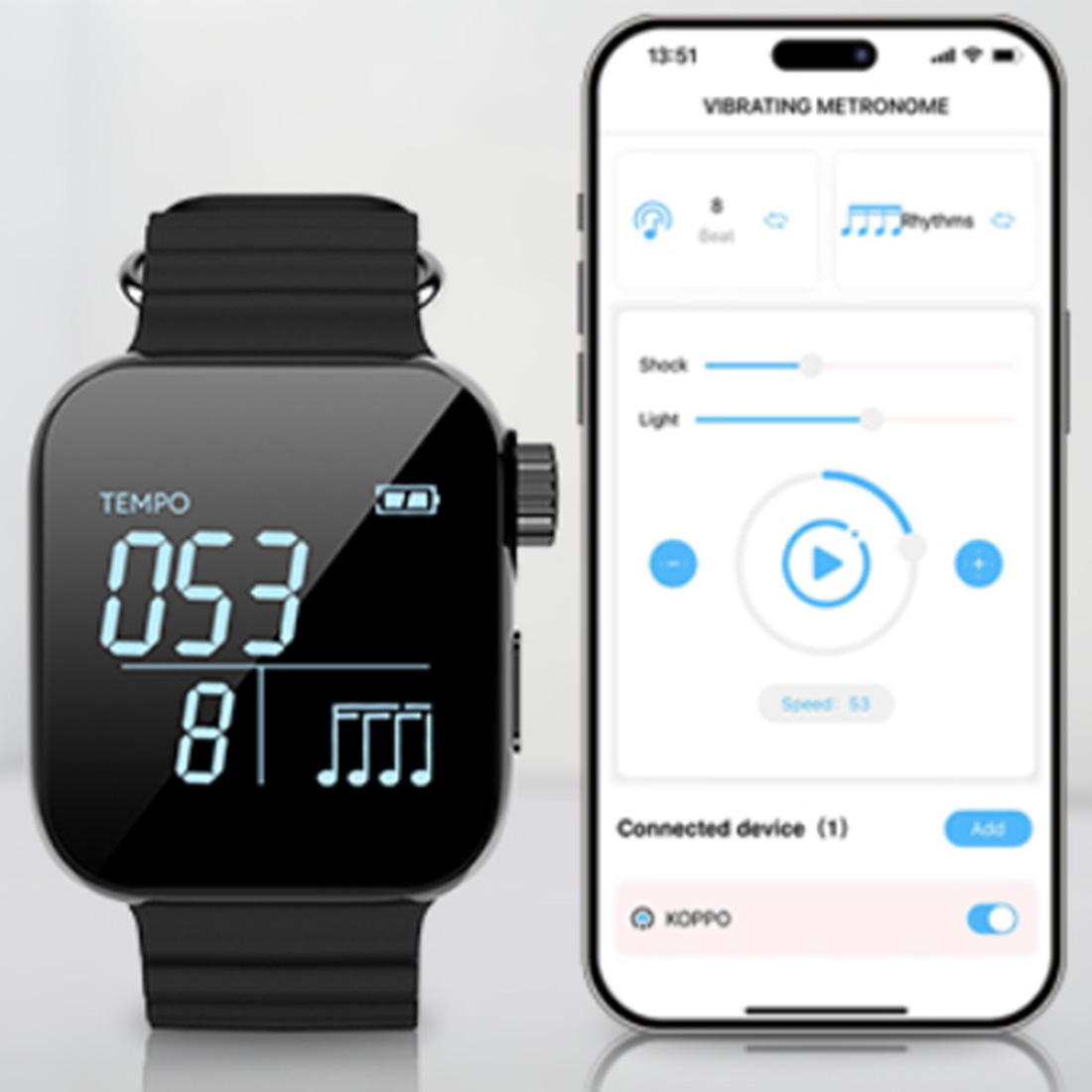 Metronom Getar yang Dapat Dipa - Musical Instrument All ulasan dan harga