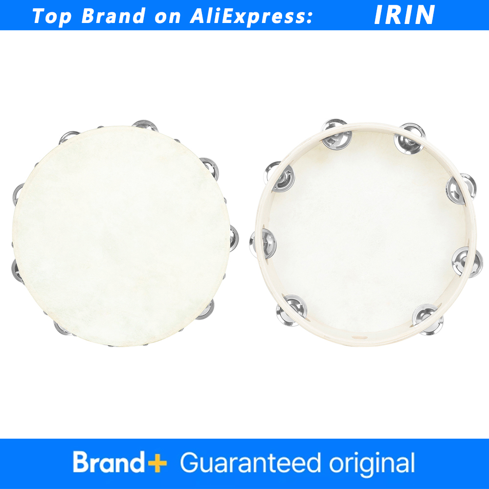 IRIN Tamborin 8/10 Inci Orff D - Musical Instrument Tambourine ulasan dan harga