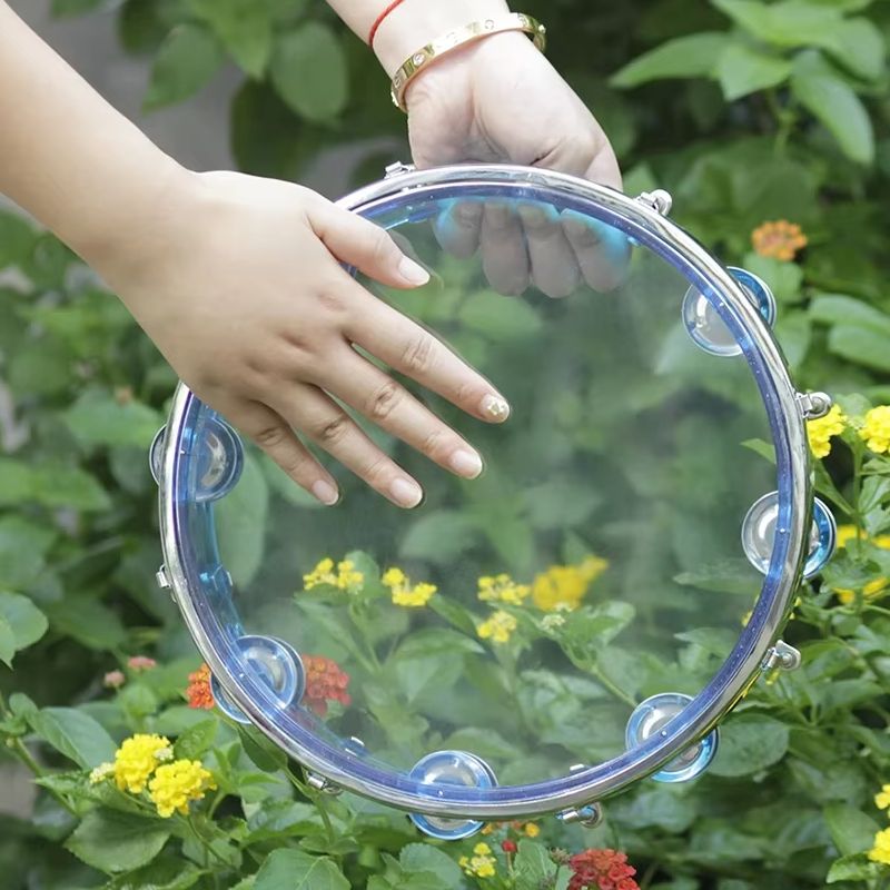 Instrumen Perkusi Rebana 10 In - Musical Instrument Tambourine ulasan dan harga