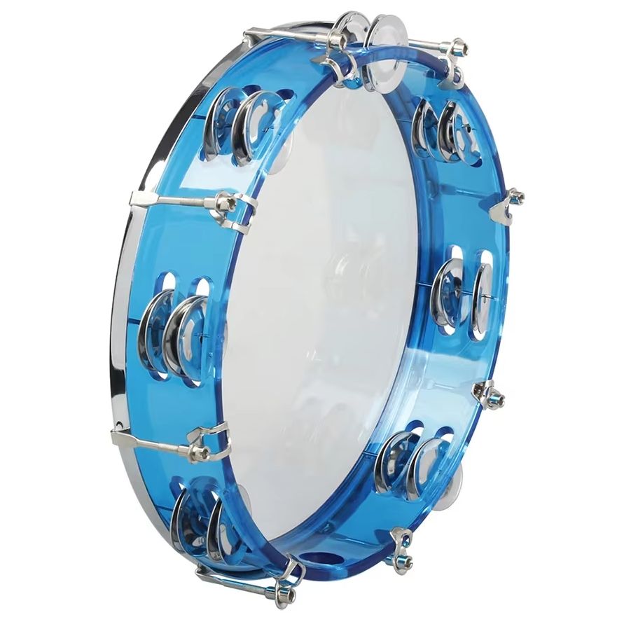Instrumen Perkusi Rebana 10 In - Musical Instrument Tambourine ulasan dan harga