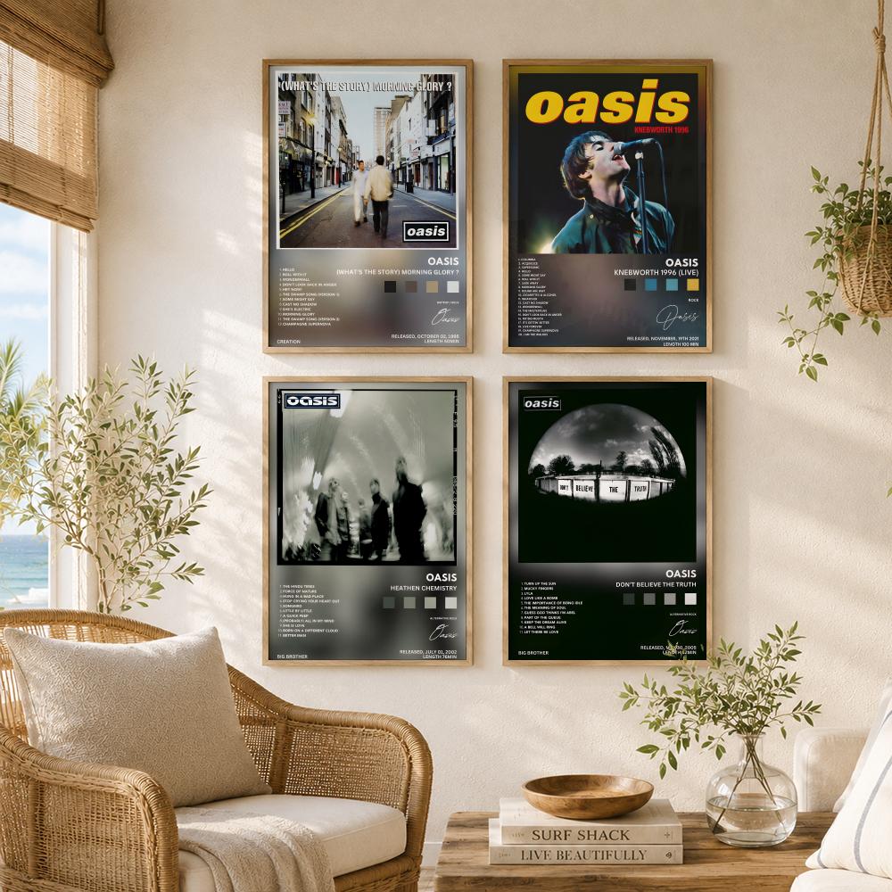 Poster Album Band Rock Klasik  - Musical Instrument Poster ulasan dan harga