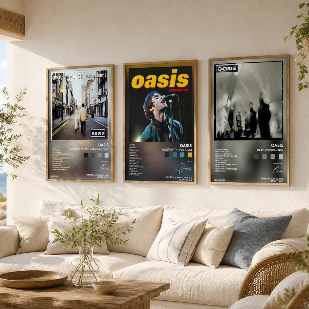 Poster Album Band Rock Klasik  - Musical Instrument Poster ulasan dan harga
