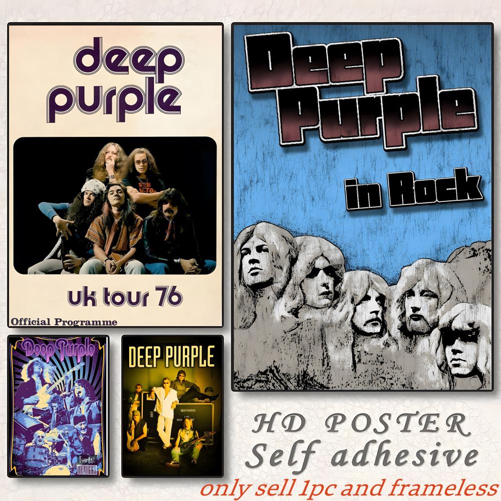 Musik Band Hard Rock-Deep Purp - Musical Instrument Poster ulasan dan harga