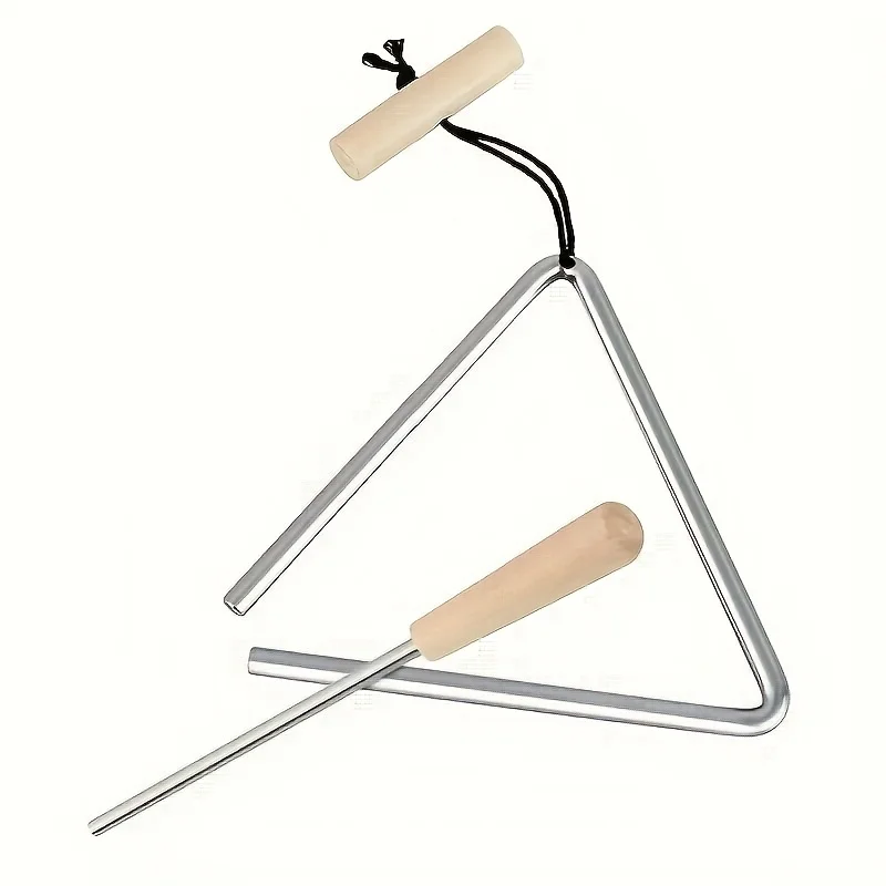 1 buah Set Instrumen Segitiga  - Triangle Beater Music ulasan dan harga