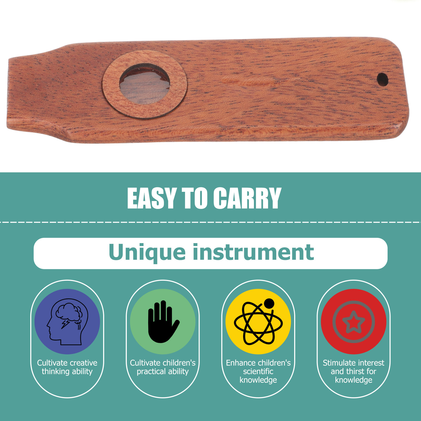 1Set Alat Musik Kazoo Kayu Kua - Musical Instrument All ulasan dan harga