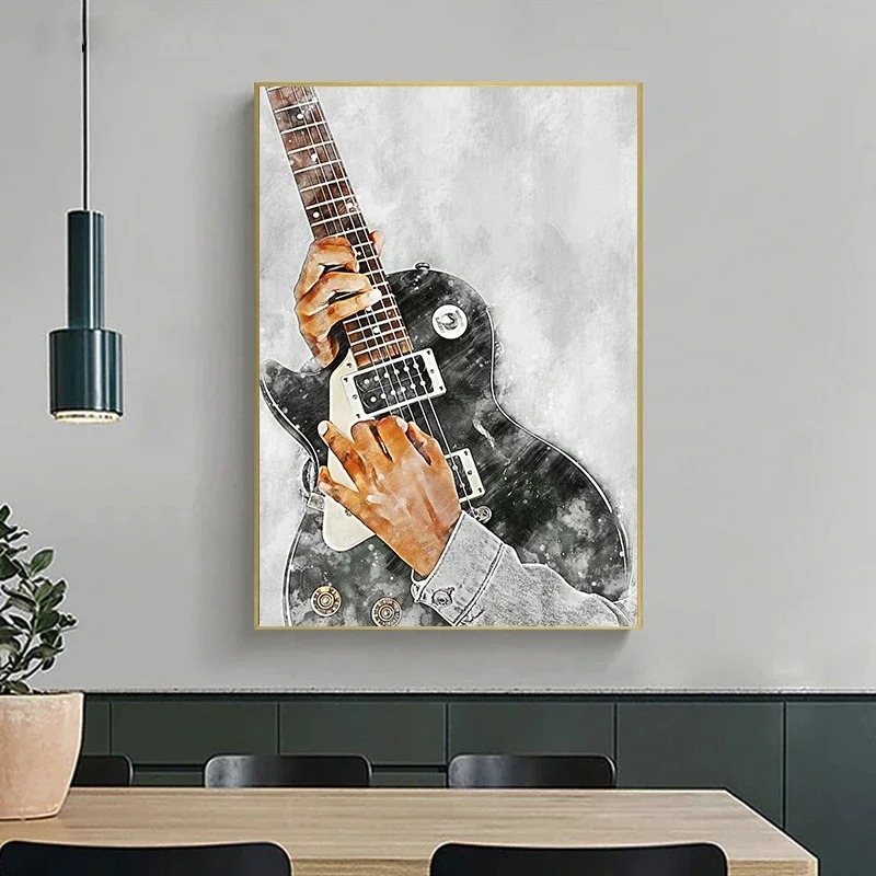 1 Buah Poster Seni Alat Musik  - Picture Of Musical Instrument ulasan dan harga