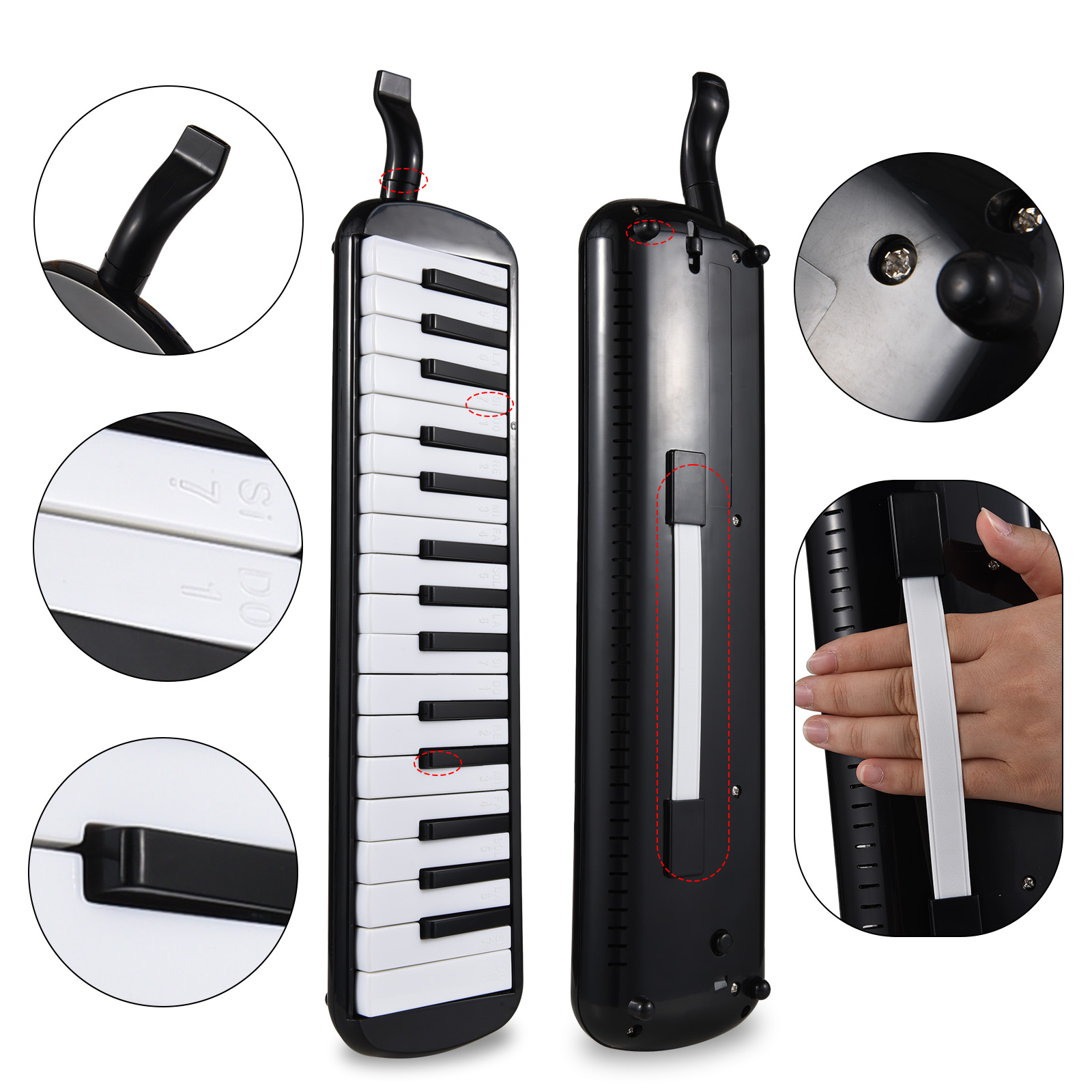 Keyboard Piano udara 32 kunci, - Musical Instrument Melodica ulasan dan harga