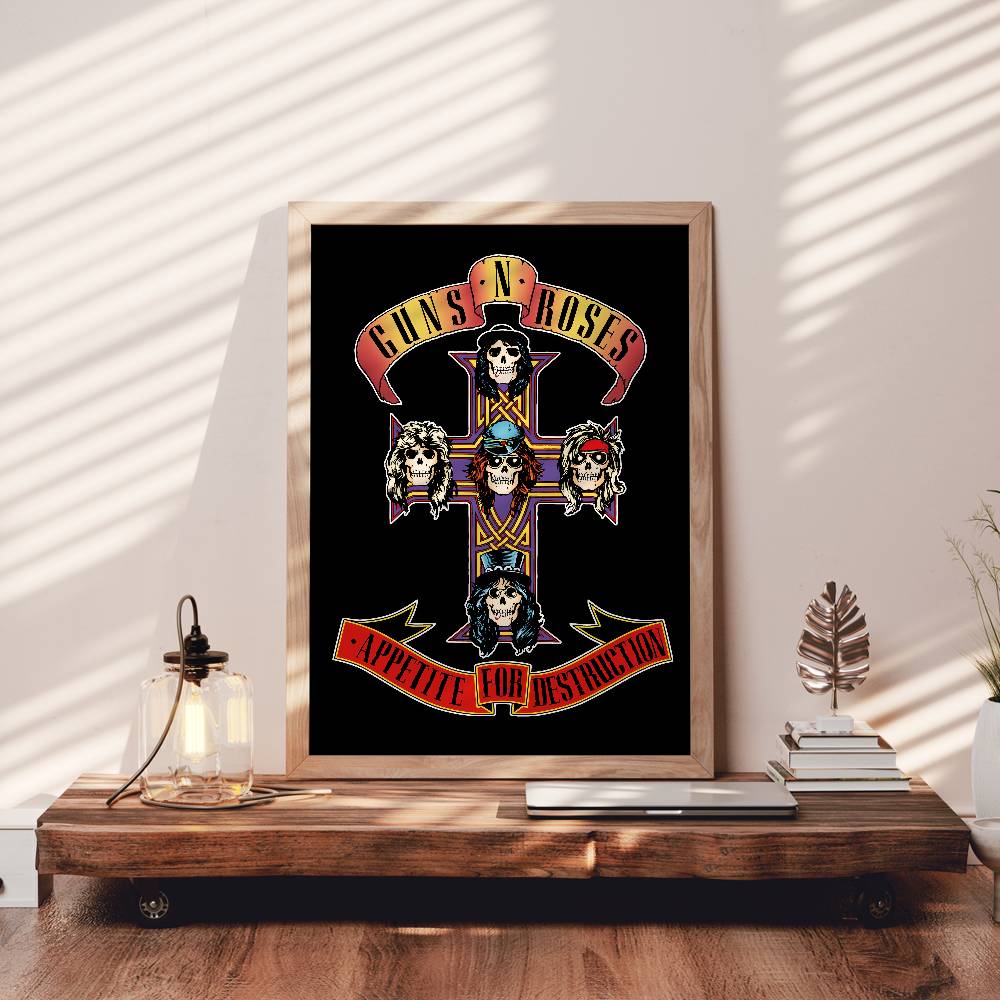 G-Guns Rock Band N R-Roses Pos - Musical Instrument Poster ulasan dan harga