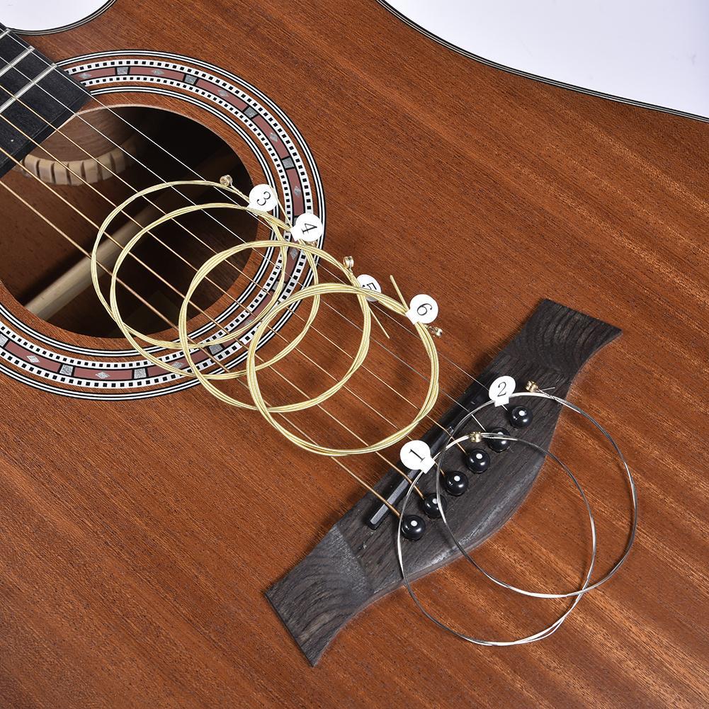6 Buah/Set Senar Gitar Akustik - Musical Instrument Set ulasan dan harga