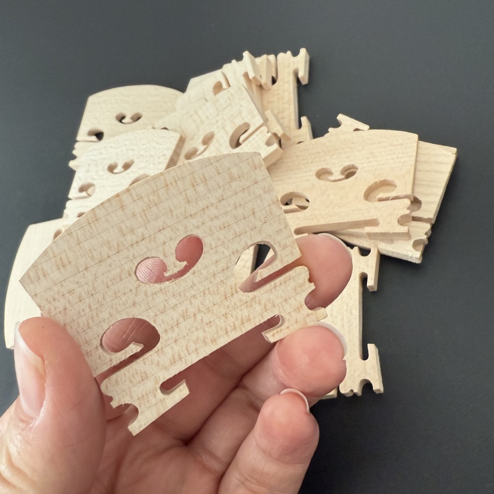 Jembatan Biola Kayu Maple Biol - Musical Instrument Fiddle ulasan dan harga