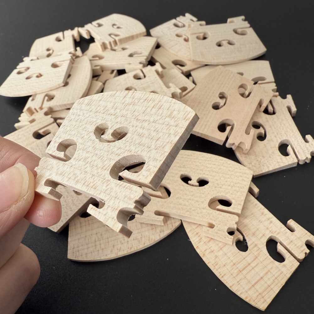 Jembatan Biola Kayu Maple Biol - Musical Instrument Fiddle ulasan dan harga