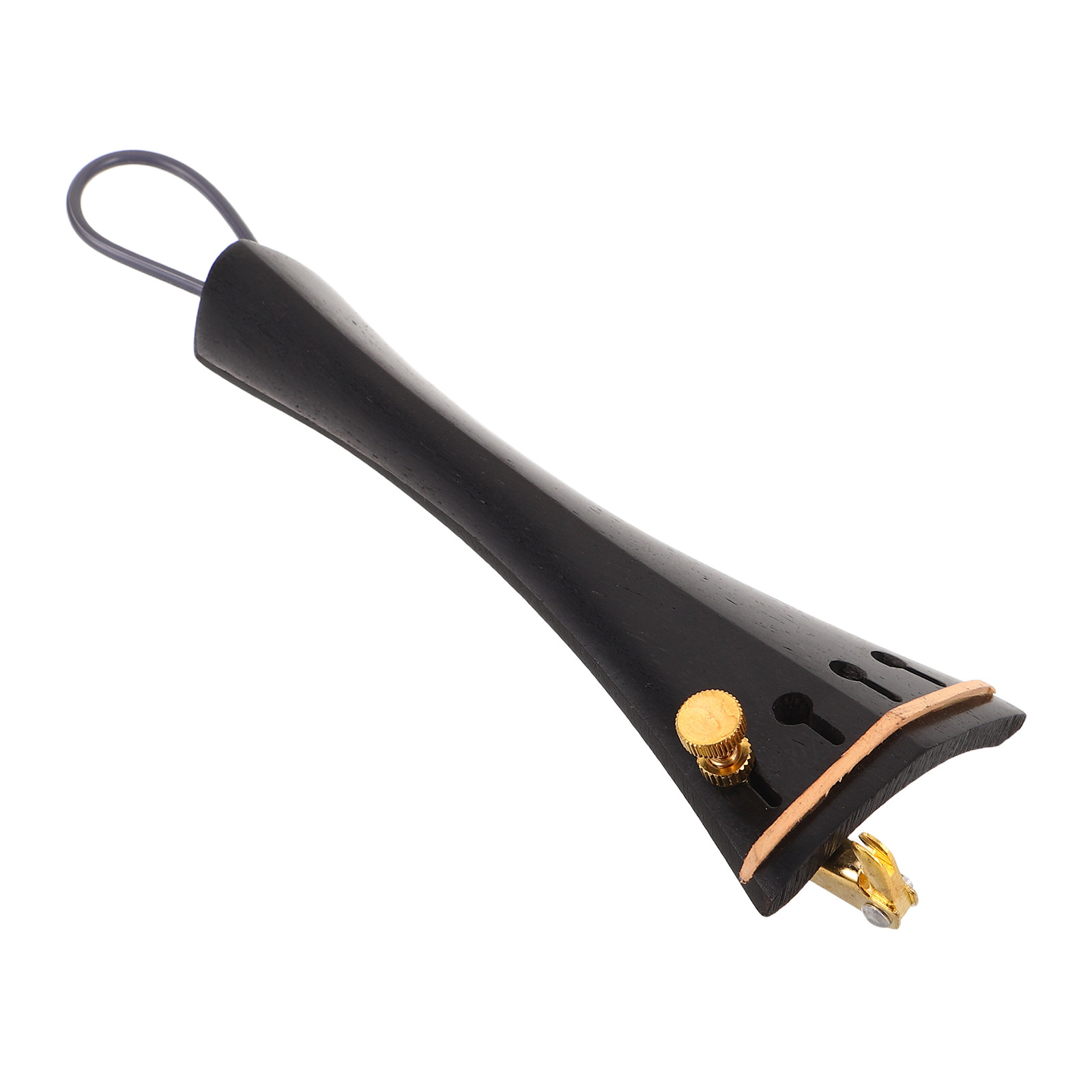 Tailpiece Biola Kayu Hitam 4/4 - Musical Instrument Fiddle ulasan dan harga