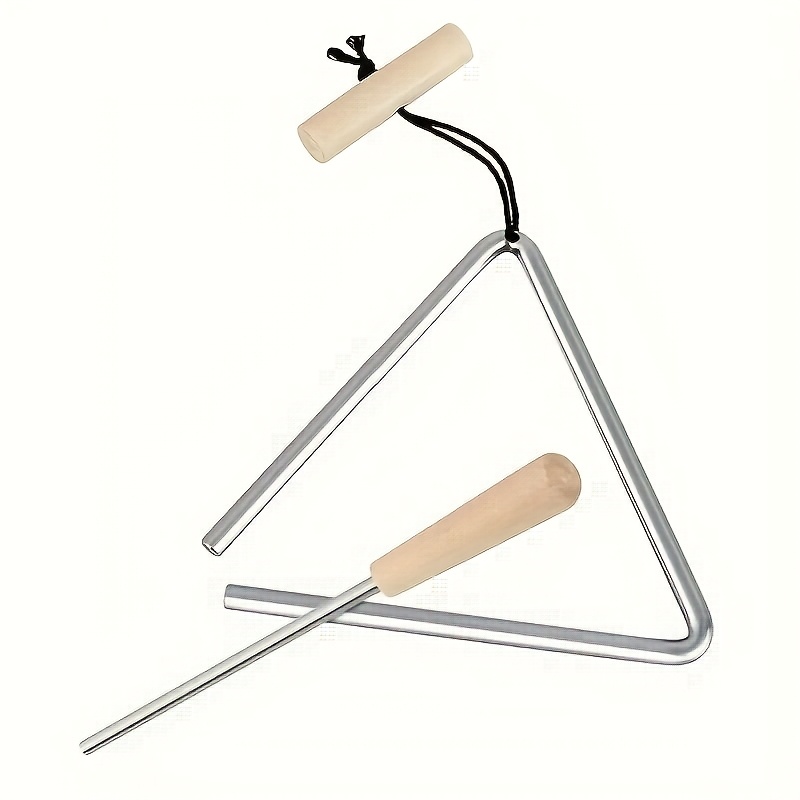 1 buah Set Instrumen Segitiga  - Triangle Beater Music ulasan dan harga