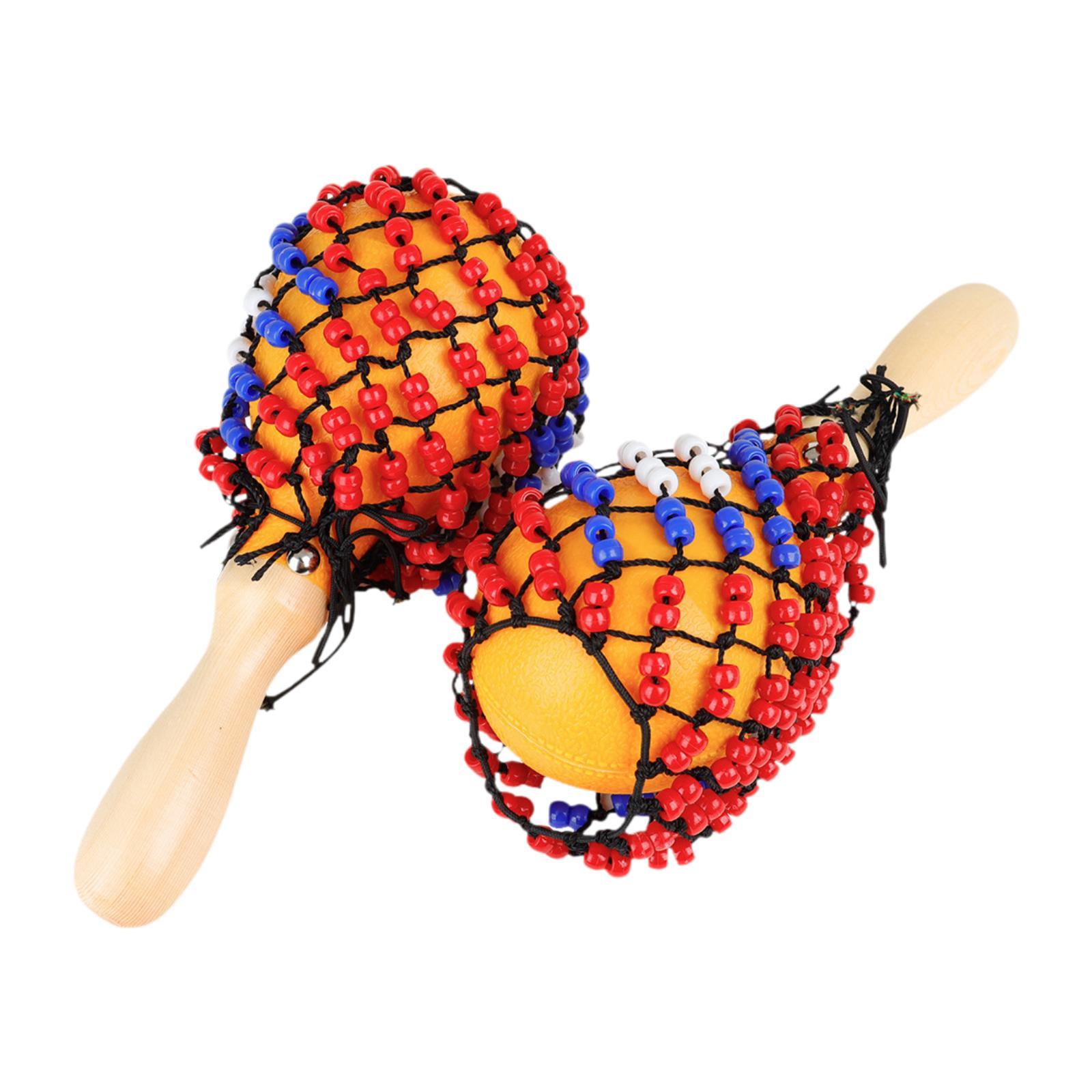 2x Palu Pasir Maracas Kayu DIY - Musical Instrument Net ulasan dan harga