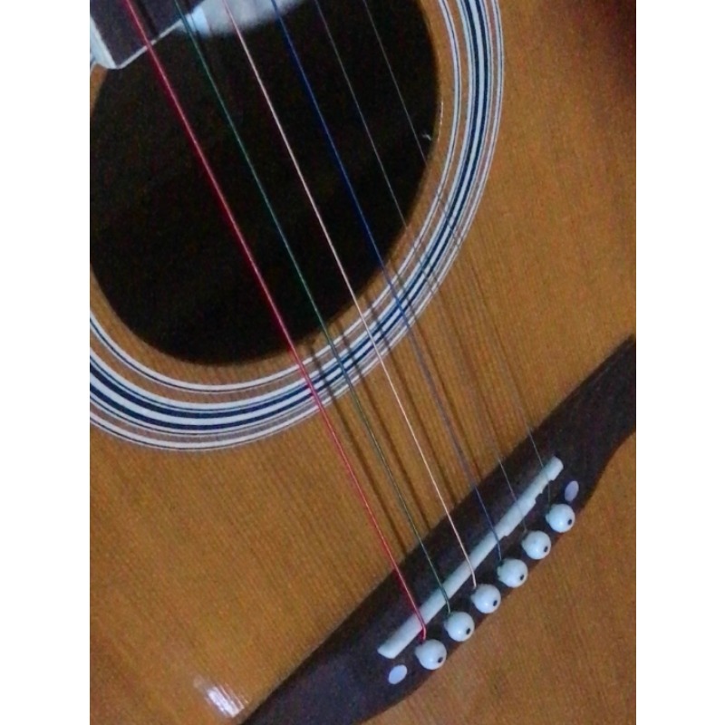 Paket Senar Gitar Akustik Kayu - Musical Instrument Set ulasan dan harga