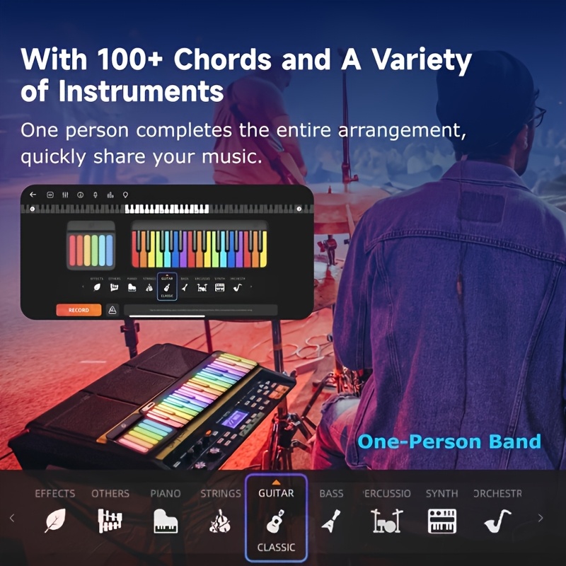 Piano Digital Pintar PopuPiano - Musical Instrument All ulasan dan harga